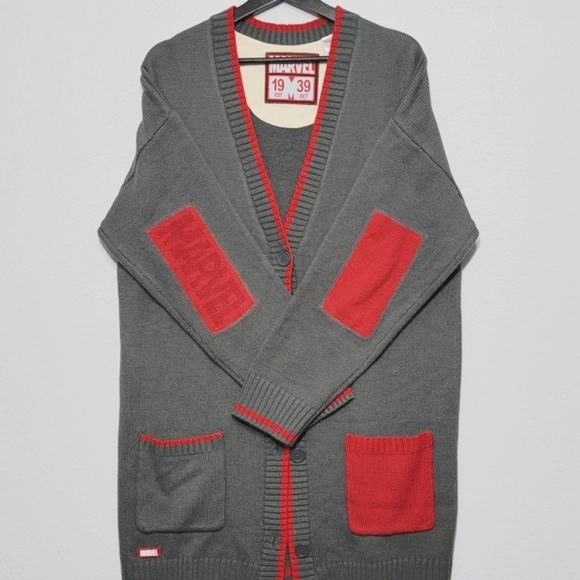 Marvel Other - Marvel Cardigan for Adults Size M. #488